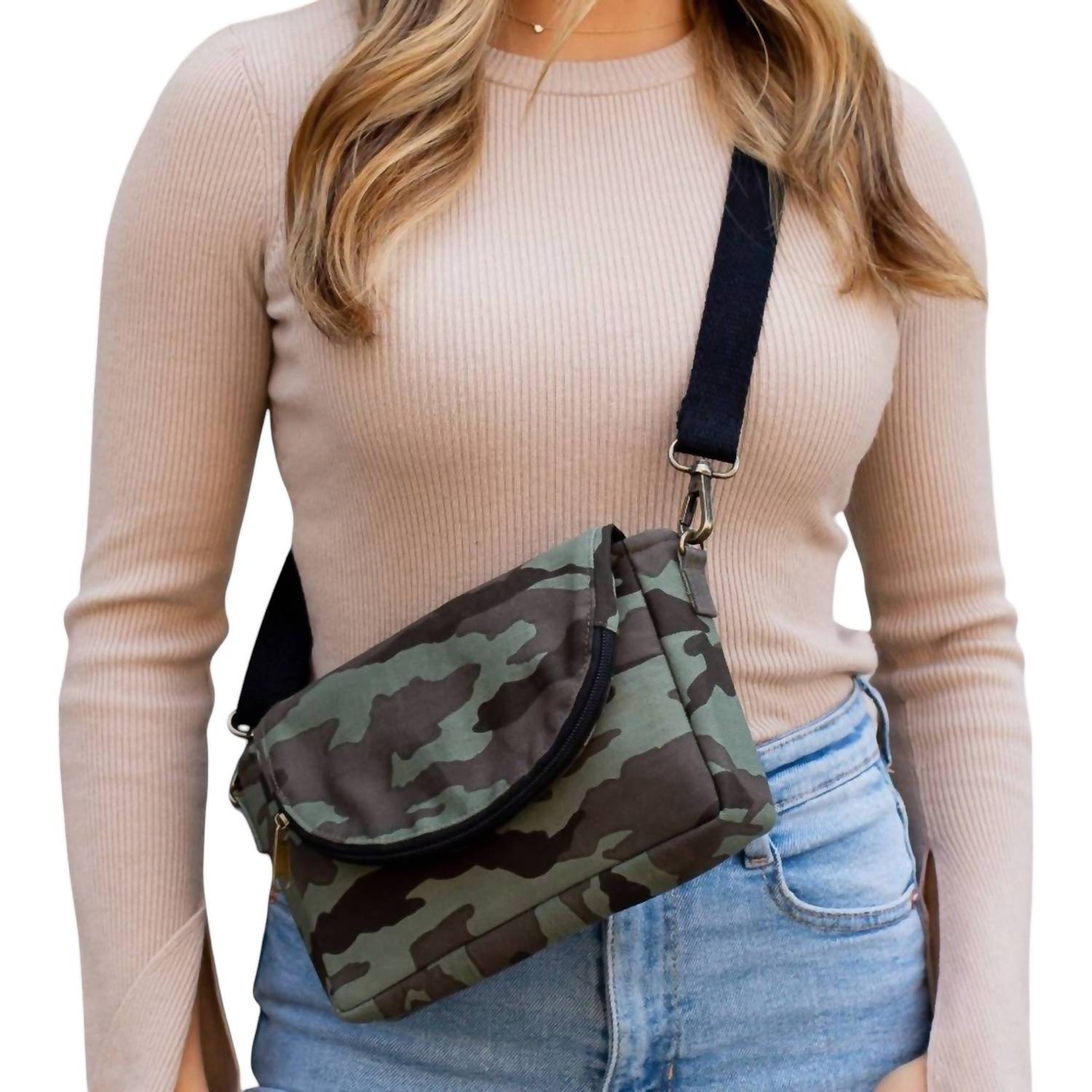 Panache - Women's Cotton Canvas Crossbody Bag
