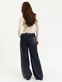 Daze - Cozy Wide Leg Pull On Jean