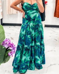 Seven Wonders Something About Her Printed Skirt in green - women's dress - detail view