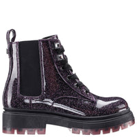 Nina - Girls Colette Side Zip Combat Boots