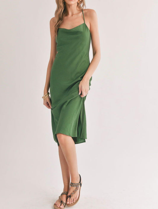 Sadie & Sage - Cowl Neck Slip Dress