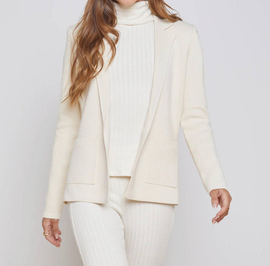 L'Agence - Lacey Knit Blazer