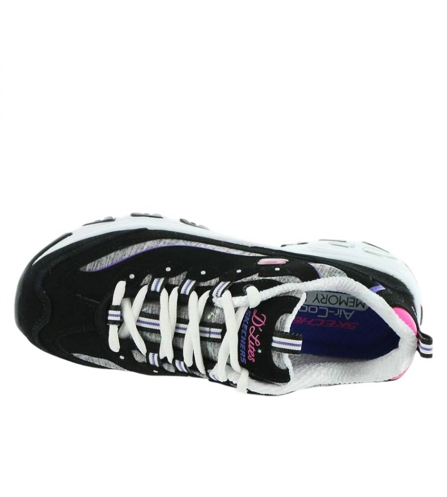 Skechers - Women's D'lites Sparkling Rain Sneakers