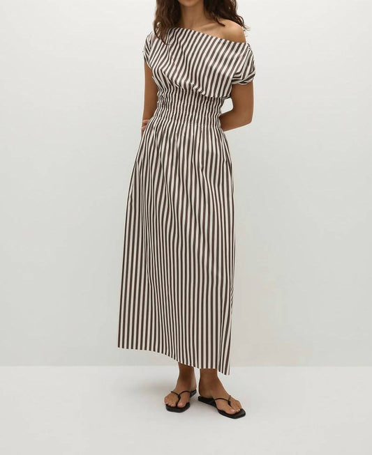 Faithfull The Brand - Kara Off The Shoulder Shirred Maxi Dress