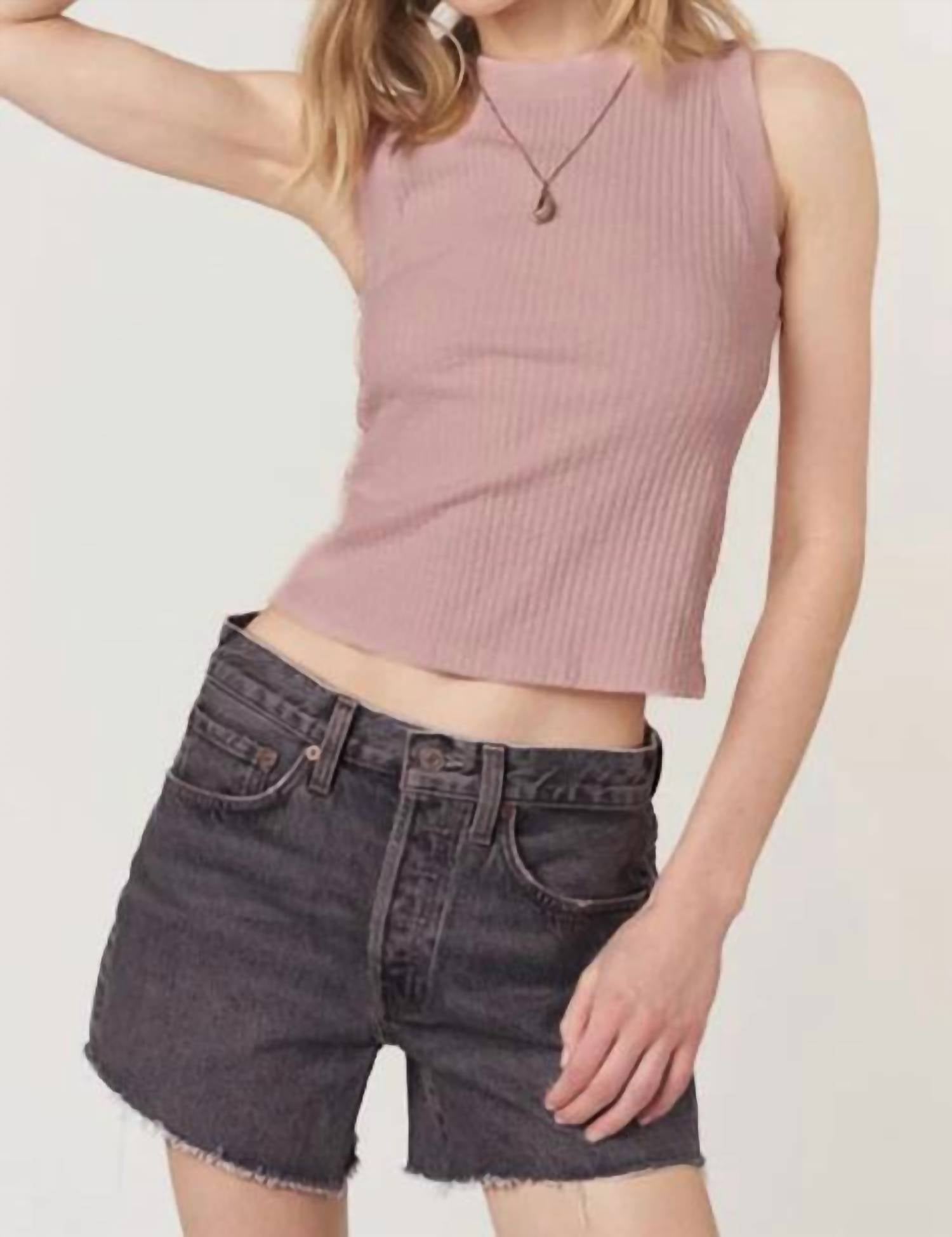 Project Social T - Player Racerback Rib Tank