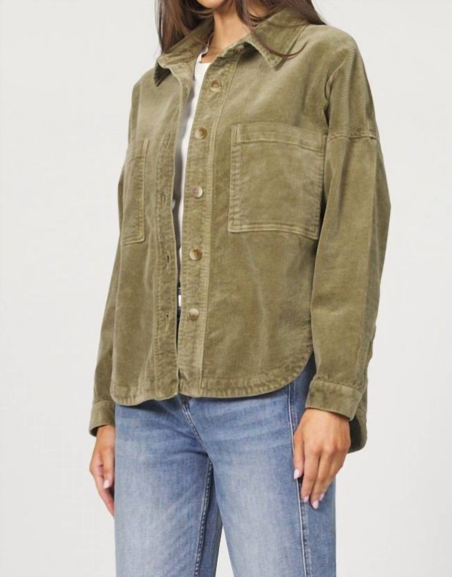 Dear John Denim - Gina Button Front Oversized Denim Jacket