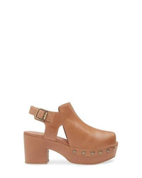 Chocolat Blu - Women's Galla Slingback Peep Toe Platform Clog