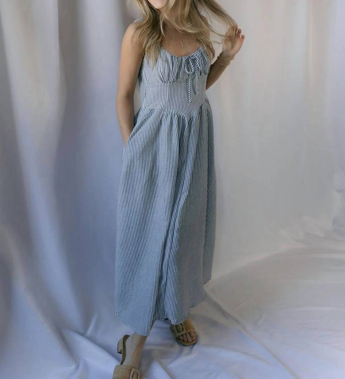 Blu Pepper - Capri Stripe Dress