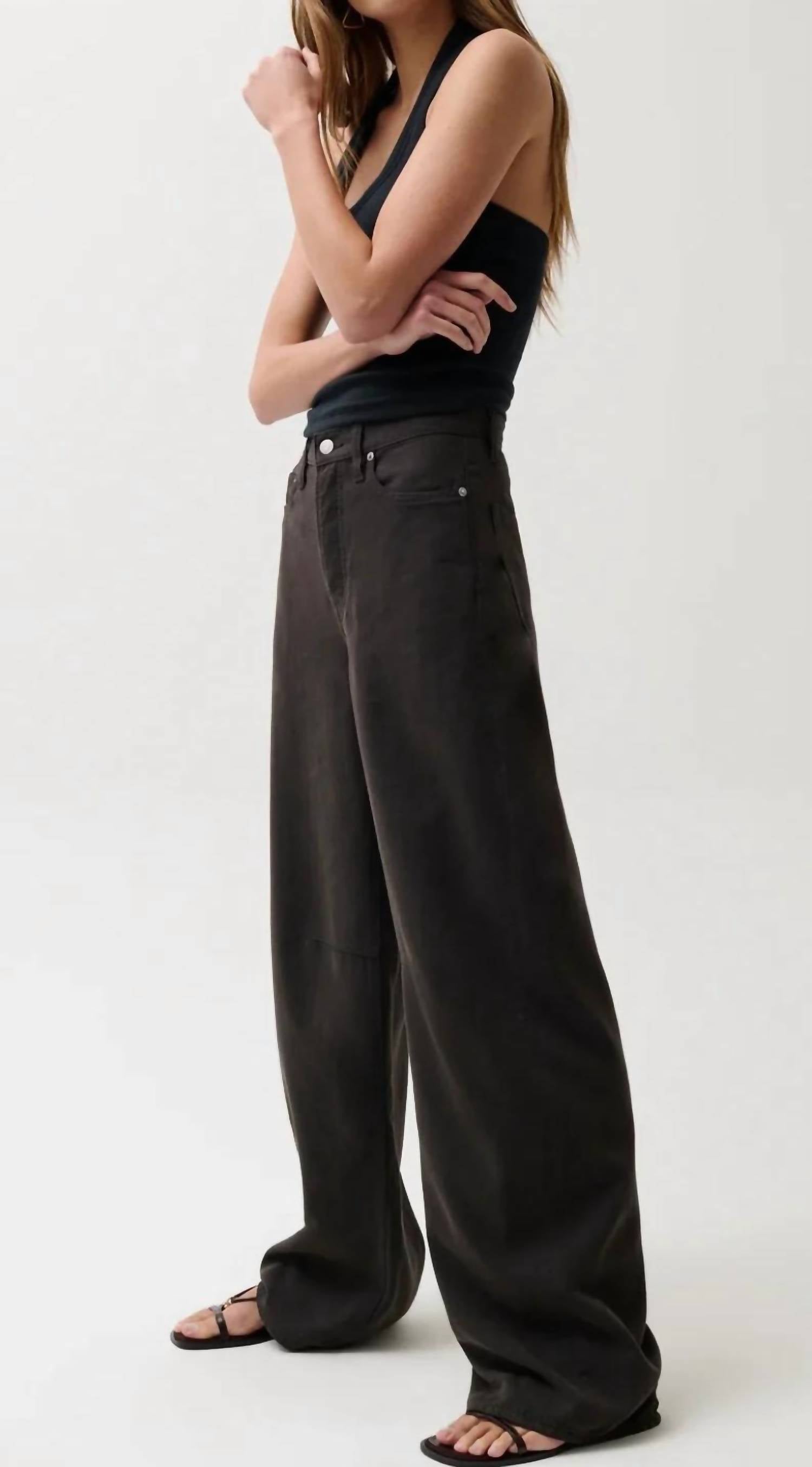 Pistola - Sydney High Rise Wide Leg Jeans