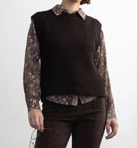 Margaret O'Leary - Jeannie Crewneck Vest