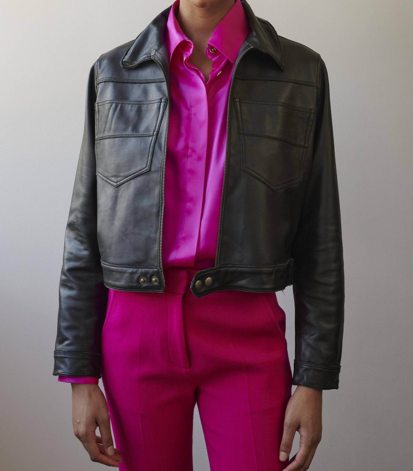Jakett - Hyden Burnished Leather Jacket