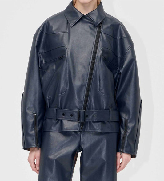 Stine Goya - Biker Faux Leather Jacket