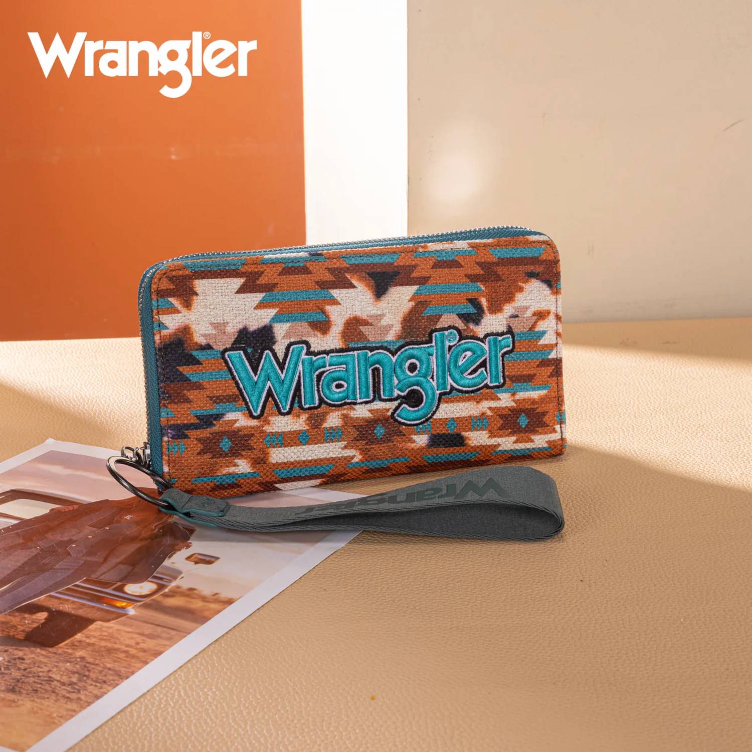 Wrangler - Aztec Print Wallet