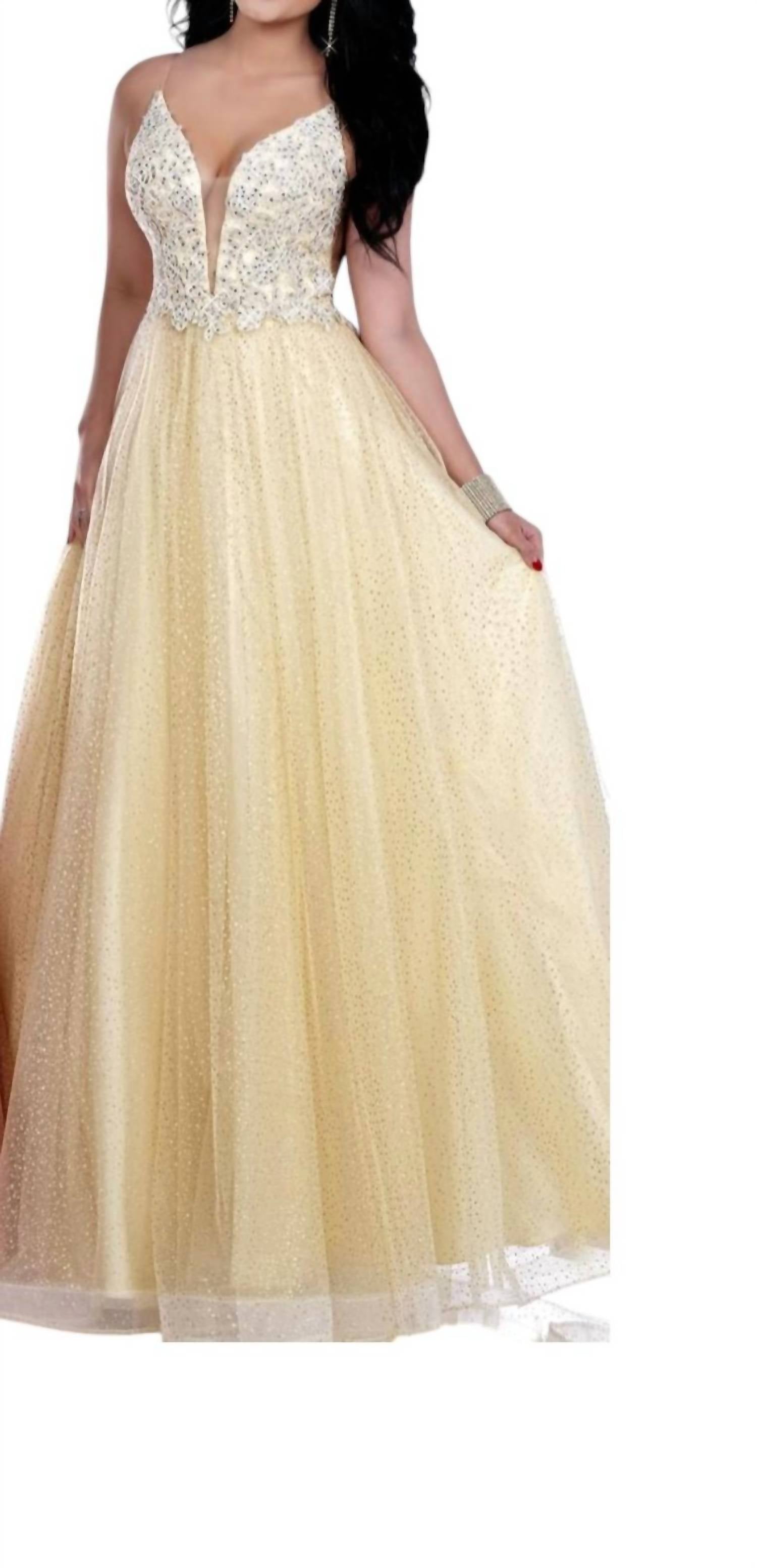 Karishma Creations - Beautifully Glittered Tulle Gown