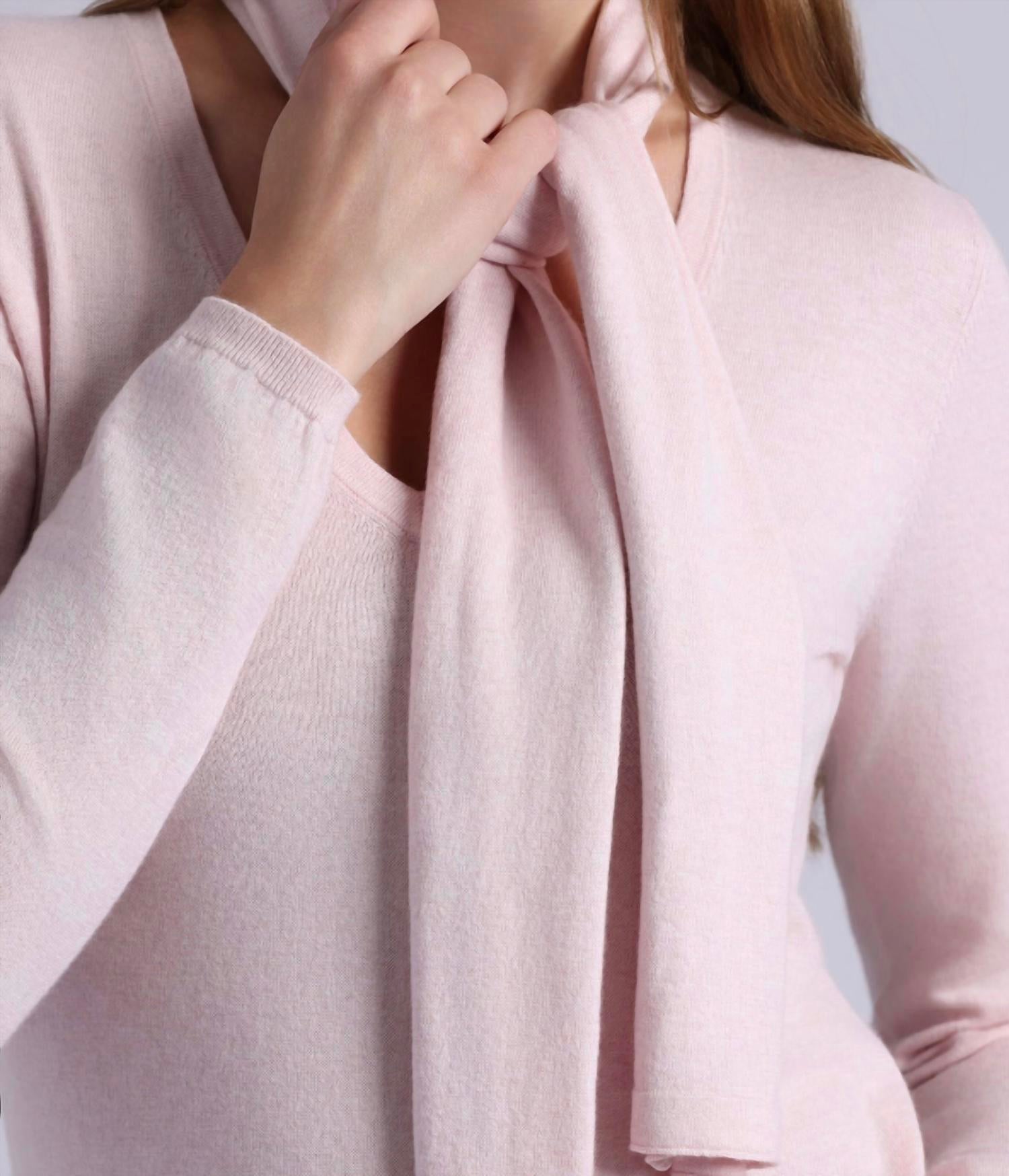 Minnie Rose - Scarf Detail Top