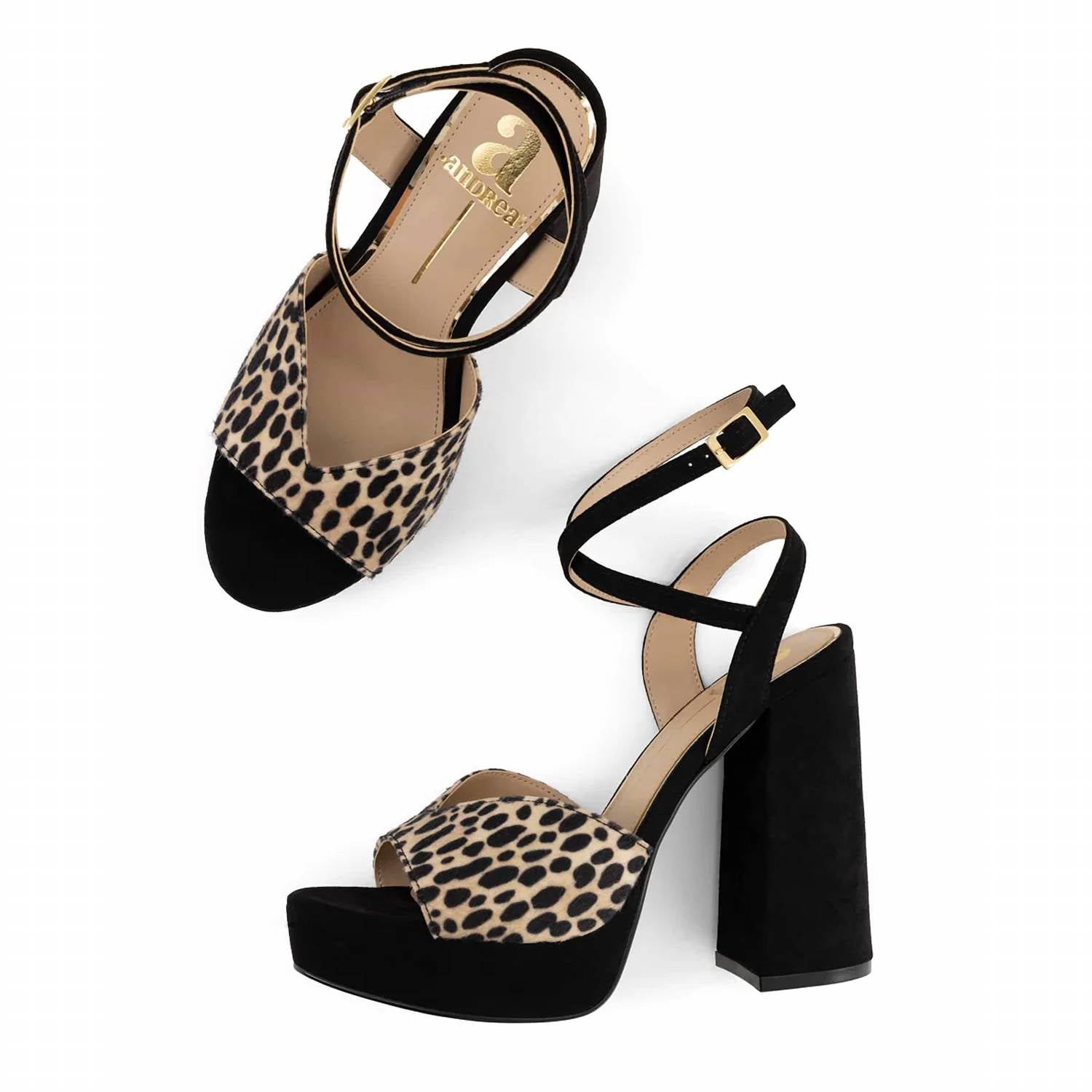 Andrea - Women's Ankle-strap Heeled Sandals