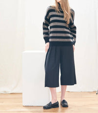 Jumper1234 - Stripe Breton Turtleneck Sweater