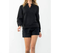 Thml - Long Sleeve Textured Sweater