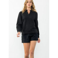 Thml - Long Sleeve Textured Sweater