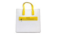 Michael Kors - Women's Kenly Large Signature Pvc North South Tote Computer Handbag