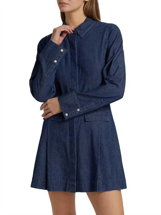 Derek Lam 10 Crosby - Danielle Shirt Denim Dress