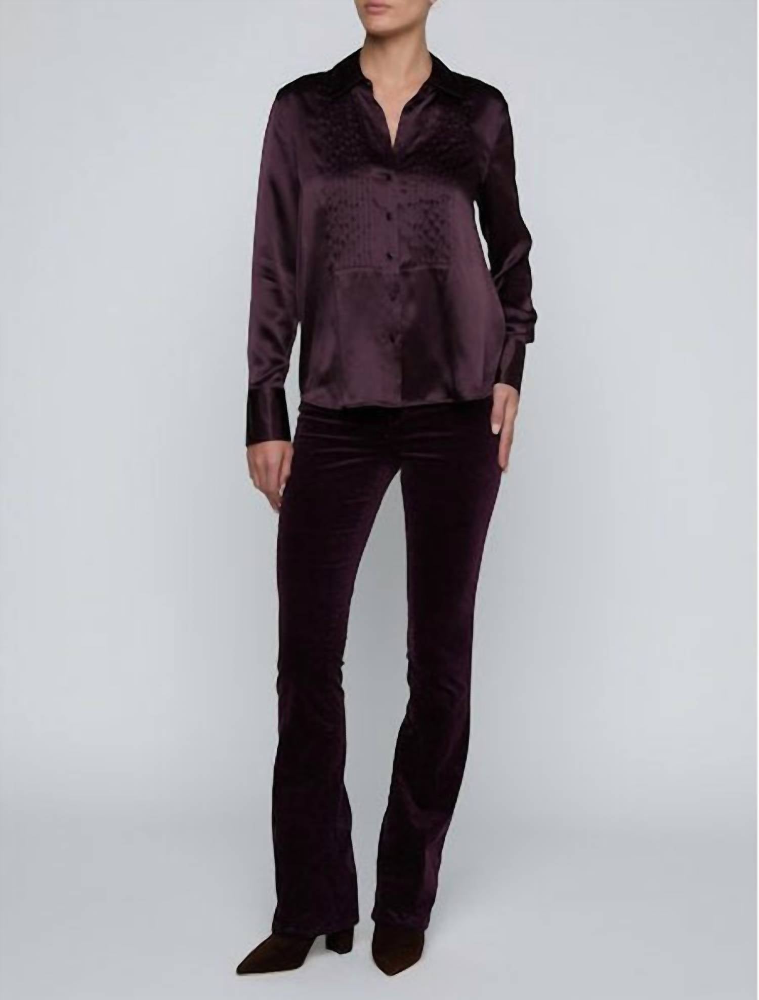 L'Agence - Divya Silk Shirt