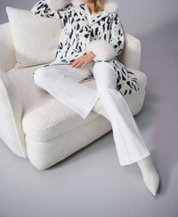 Joseph Ribkoff - Animal Print Faux Fur Coat
