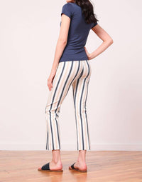 Avenue Montaigne Leo Flare Cut Pants in chic - women's pants - alternate view