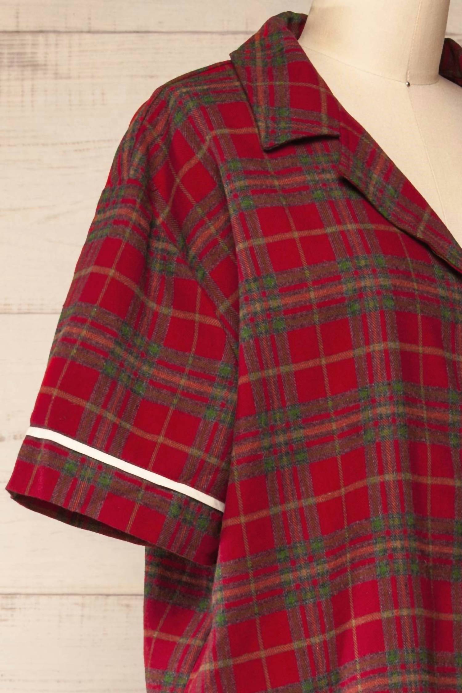 She + Sky - Women's Plaid Pajama Set