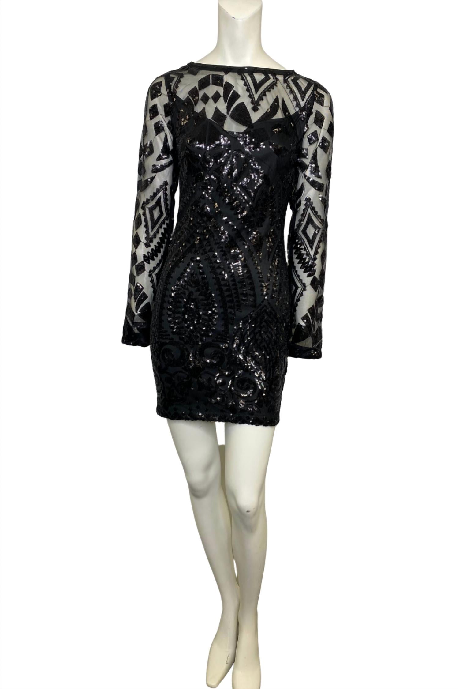 Long Sleeve Mini Dress