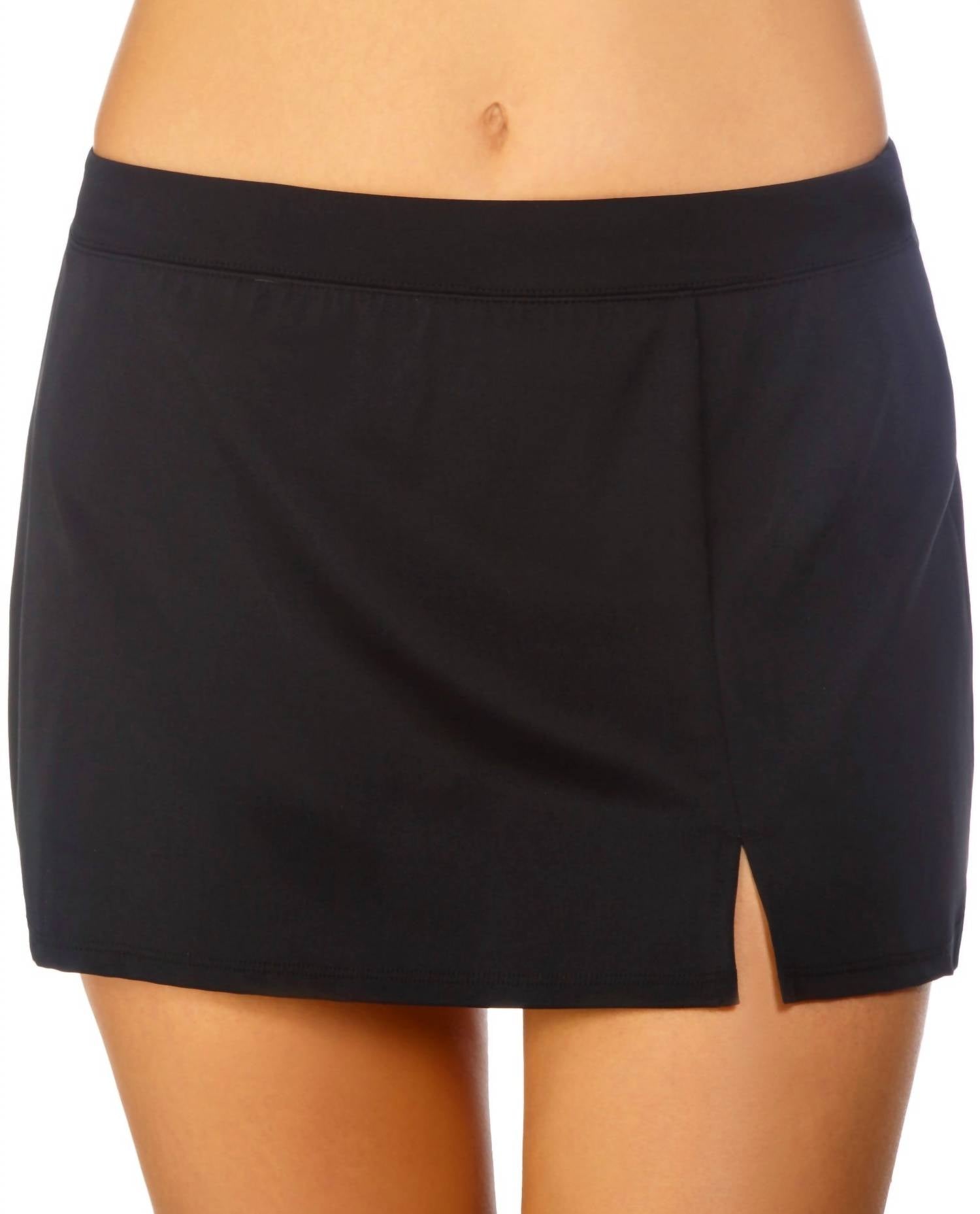 Caribbean Joe - Women's Caribbean Side Slit Swim Skirt