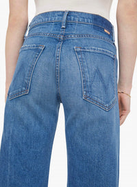 Mother - Mid Rise Lasso Sneak Wide Leg Jeans