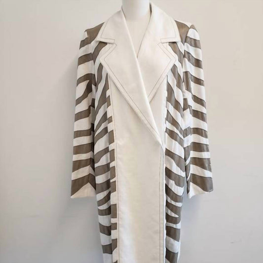 Lafayette 148 - Women's Leather Coat