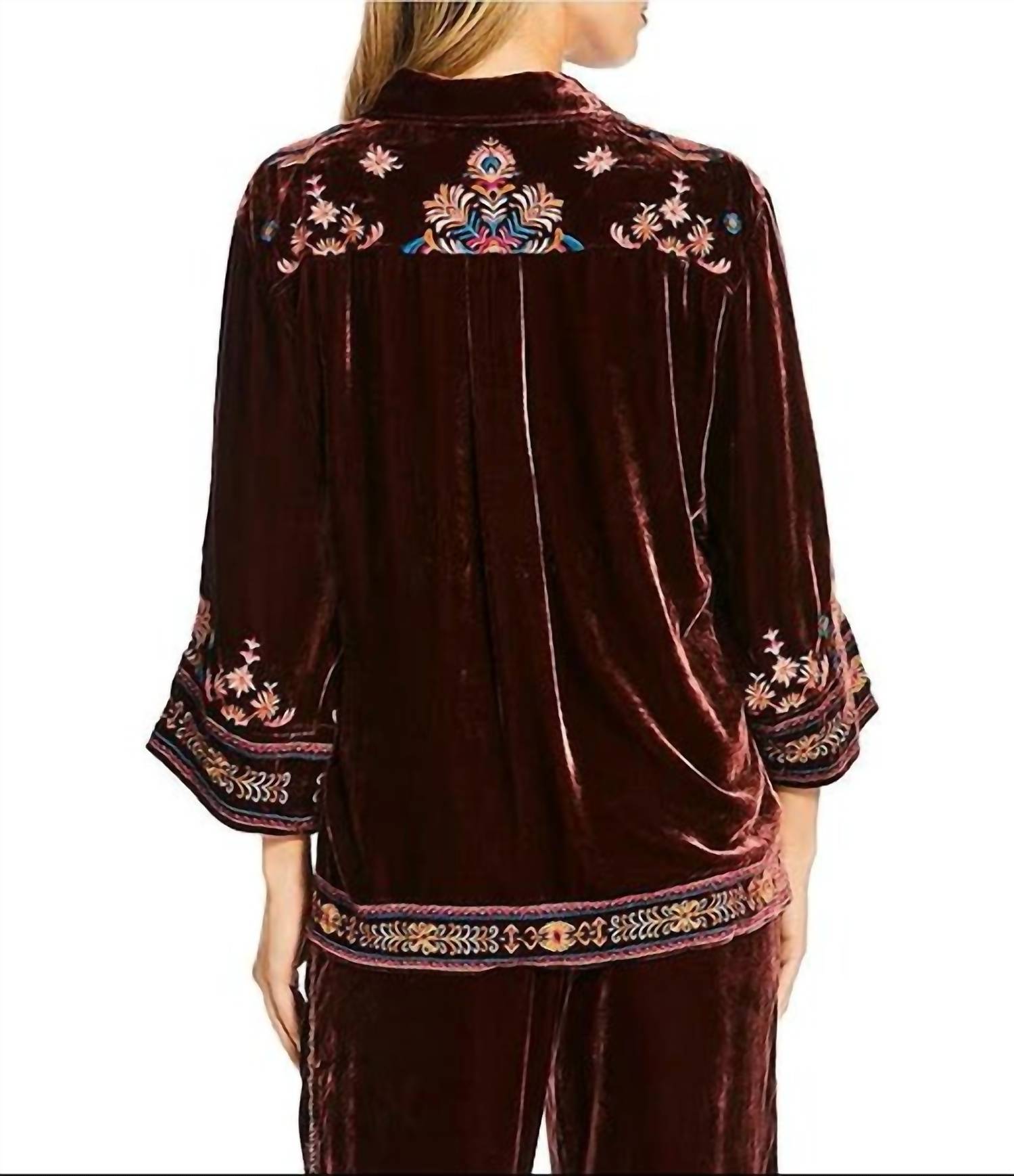 Johnny Was - BRANDI KIMONO SLEEVE SHIRT