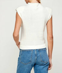 Ellison - Power Shoulder Top