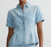 Dl1961 - Women'S - Joice Short Sleeve Denim Shirt