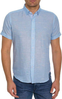 Robert Graham - Sloan Short Sleeve Button Down Shirt -Plus