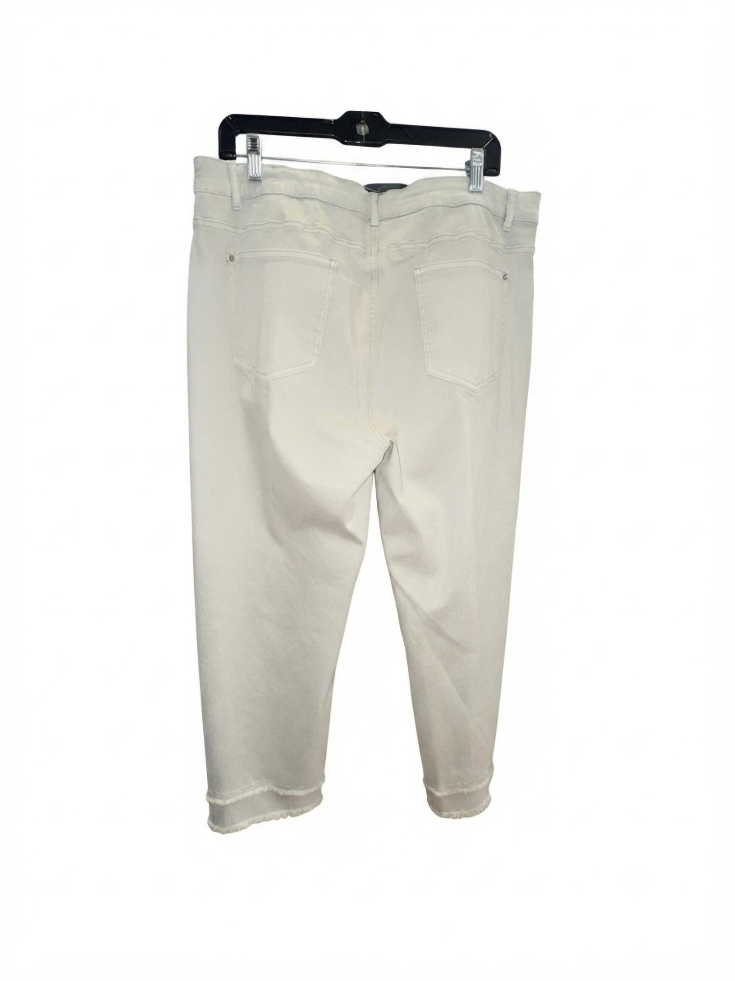 Tru Luxe - Women's Wide Leg Crop Pants