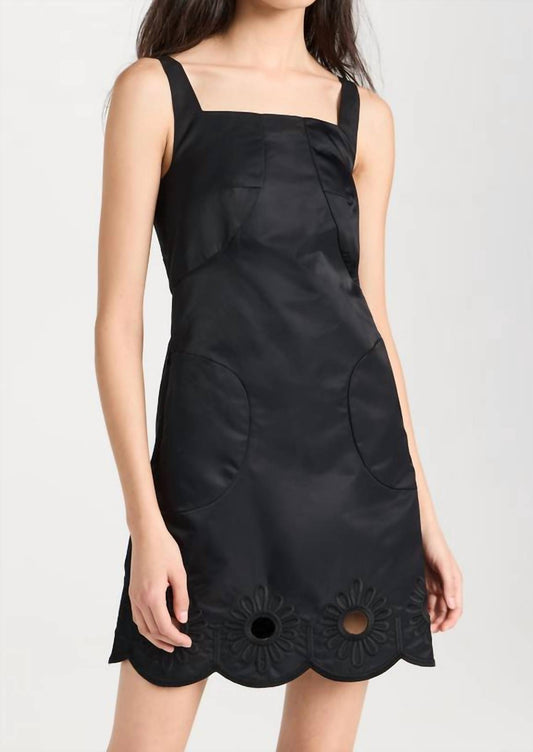 Tibi - Daisy Embroidered Short Dress