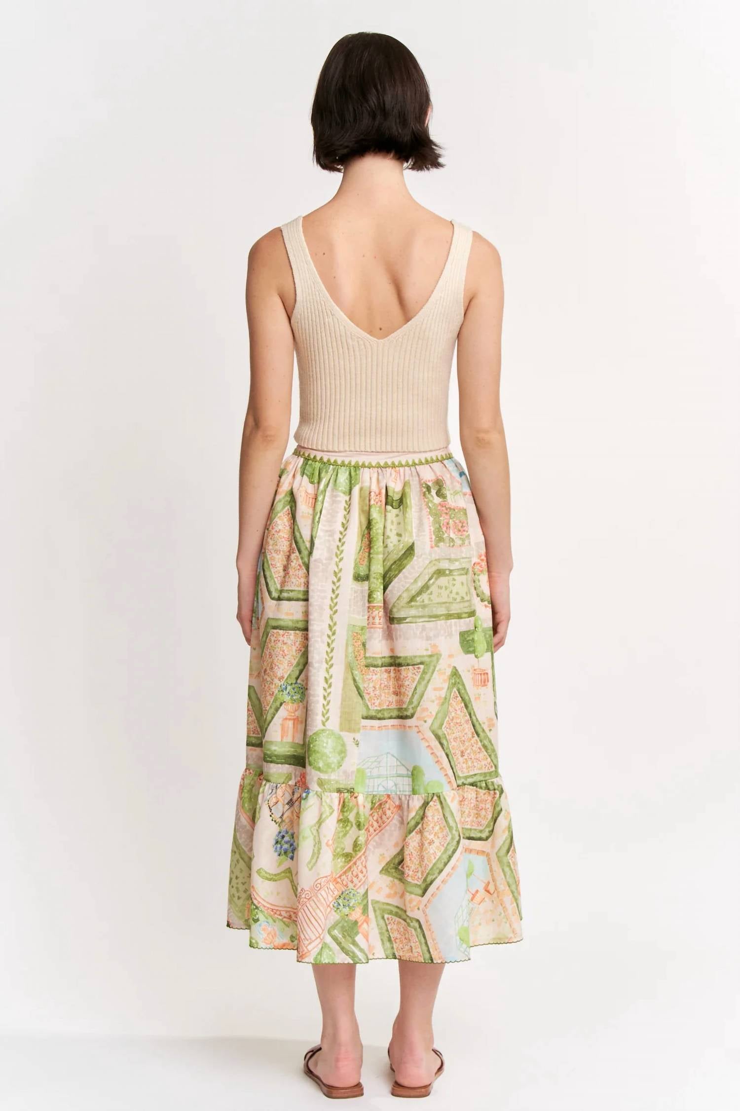 En Saison - Sariyah Midi Skirt