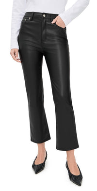 Daze - Harlyn Leather Boot Crop Pants