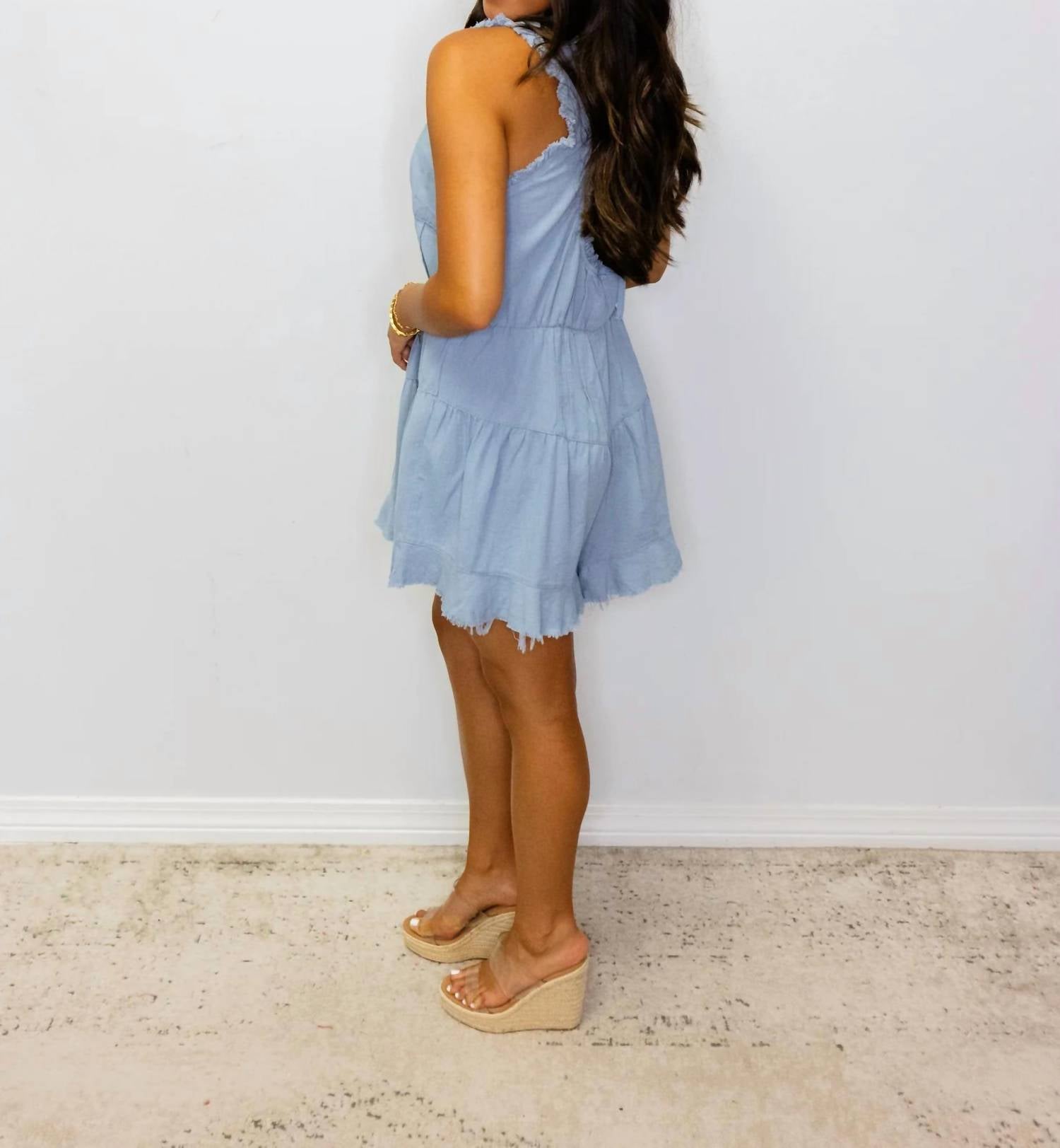 Sew In Love - Tie Back Flowy Romper