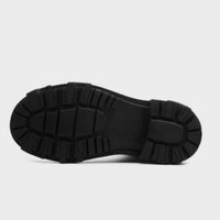 Rag & Bone Women's Shiloh Combat Rain Boot in black - women's shoe - detail view