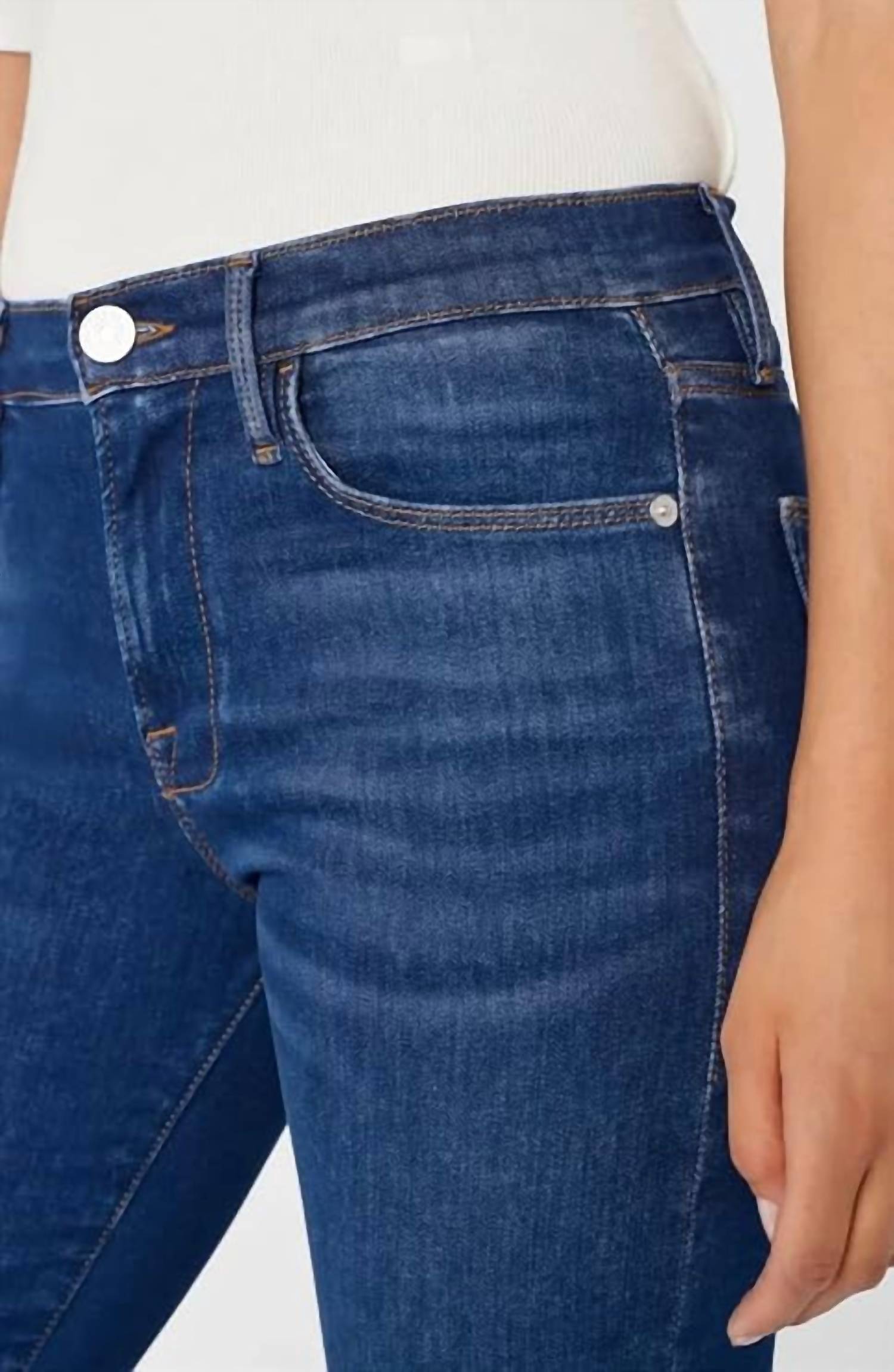 Frame - Le Shape High Straight Jeans