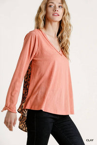 Umgee - Anastasia Leopard Back Hi Low Top
