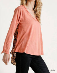 Umgee - Anastasia Leopard Back Hi Low Top