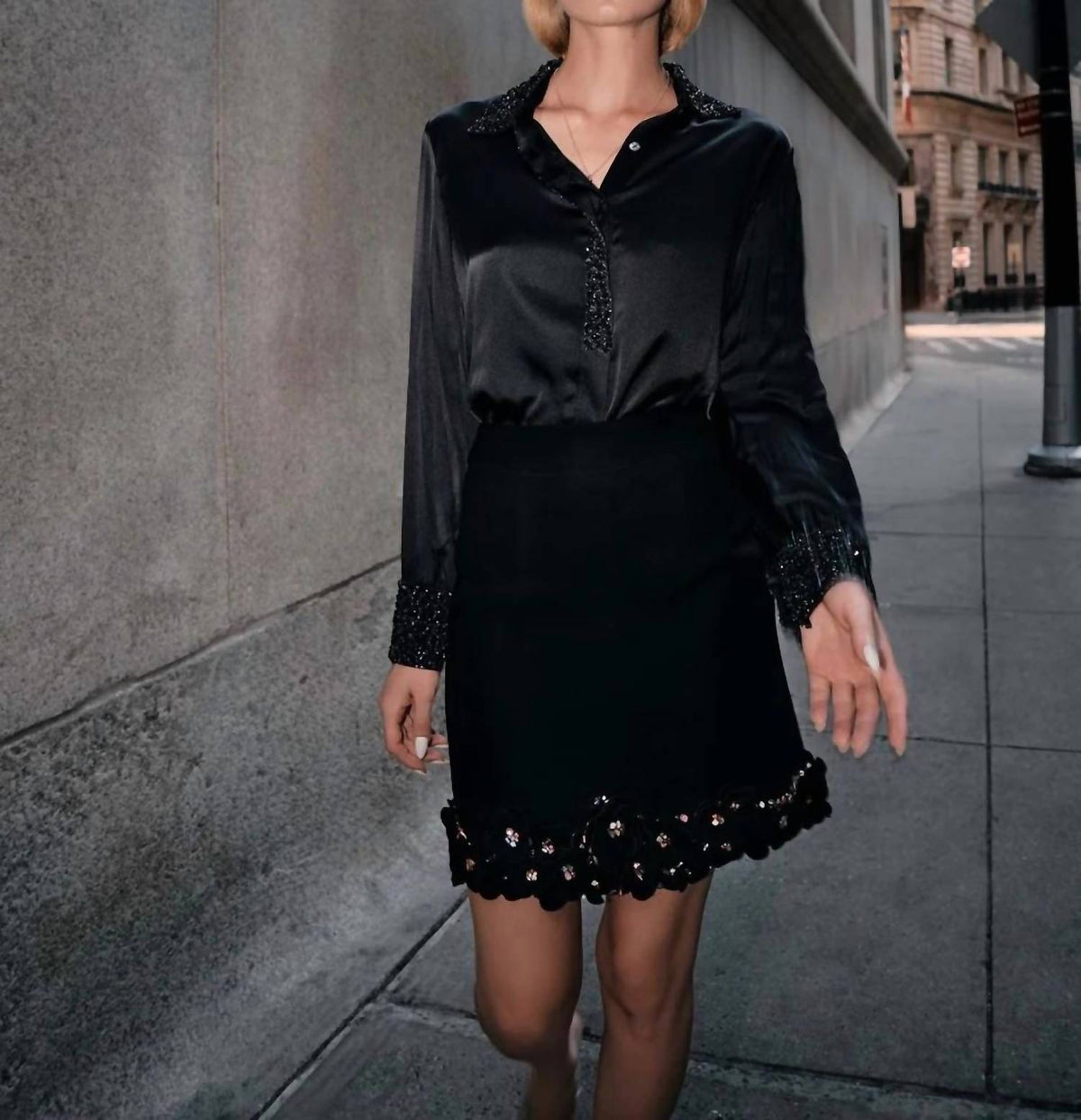 La Fuori - Embellished Shirt