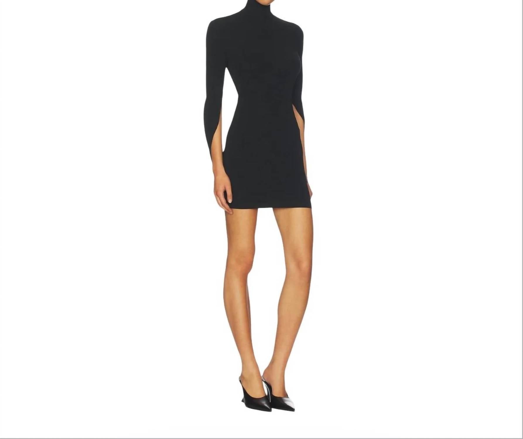 Alexander Wang - Drape Back Sleeve Mini Dress