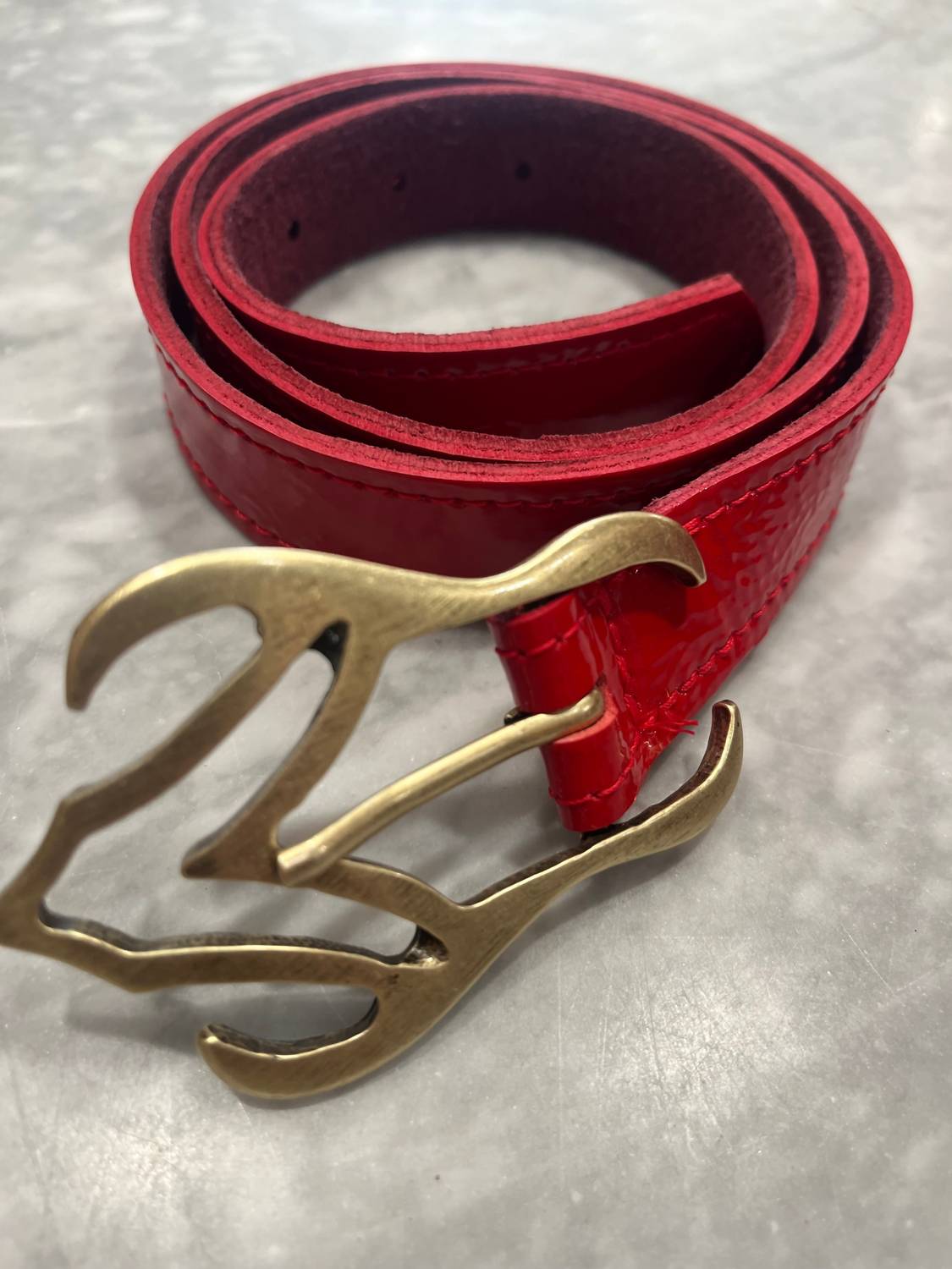 Kim White Handbags & Belts - Women's Flame Belt