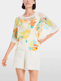 Marc Cain - Rethink Together Openwork Sweater